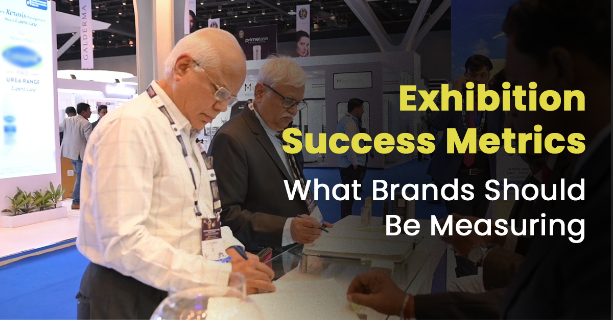 how to measure exhibition success