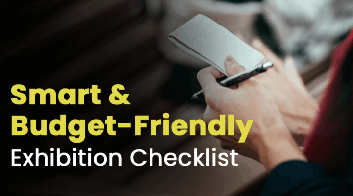budget friendly exhibition checklist