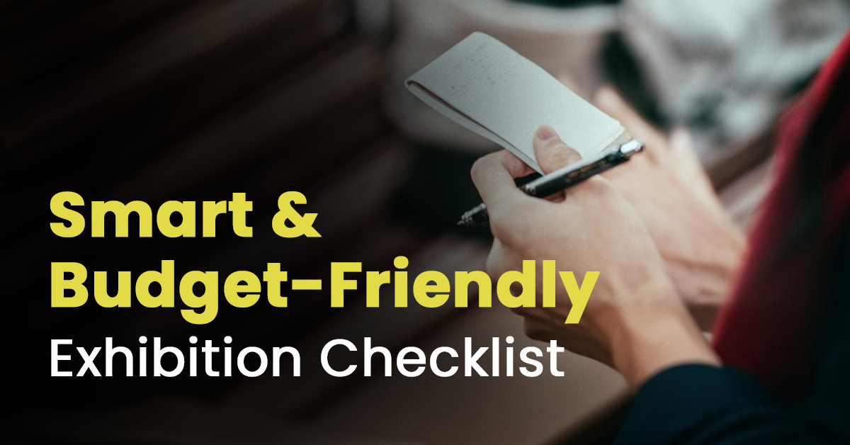 budget friendly exhibition checklist