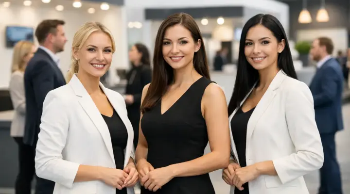 Fair Hostess Staffing for Exhibitions