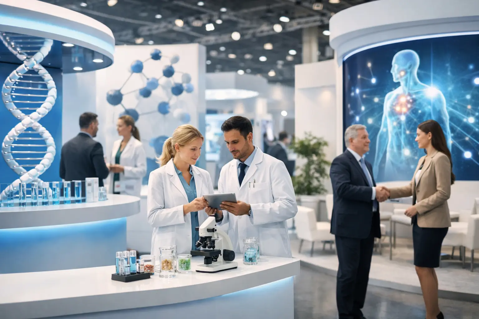8 Pharma Exhibition Booth Examples That Build Trust