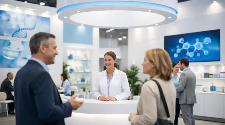 Booth Design for Pharma Expo That Builds Trust