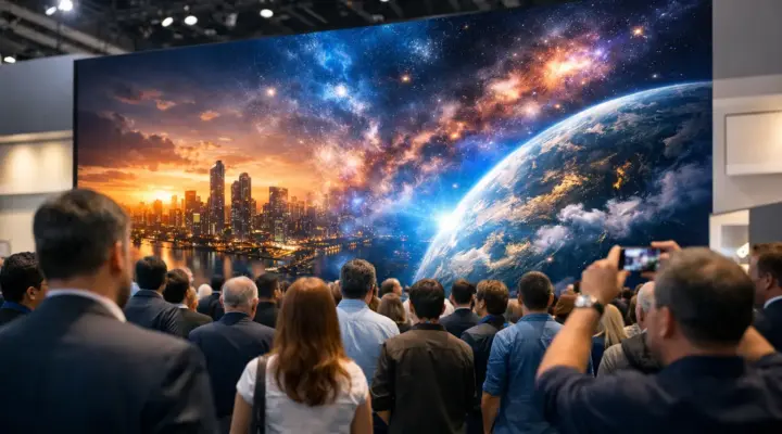 LED Video Wall for Exhibitions That Draws Crowds