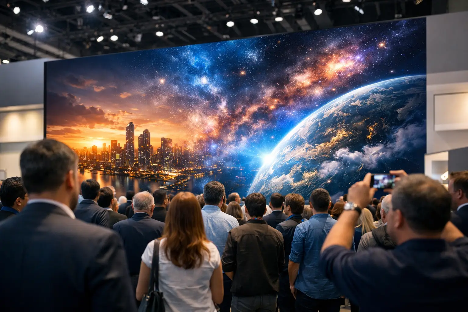 LED Video Wall for Exhibitions That Draws Crowds
